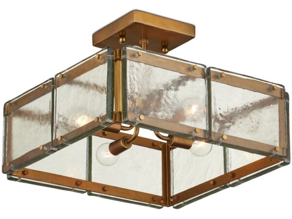 Countervail Square Semi-Flush Mount - Image 4