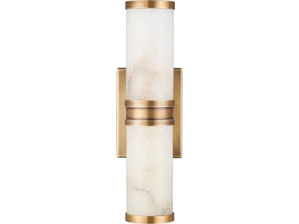 Brenham Small Brass Wall Sconce - Image 5