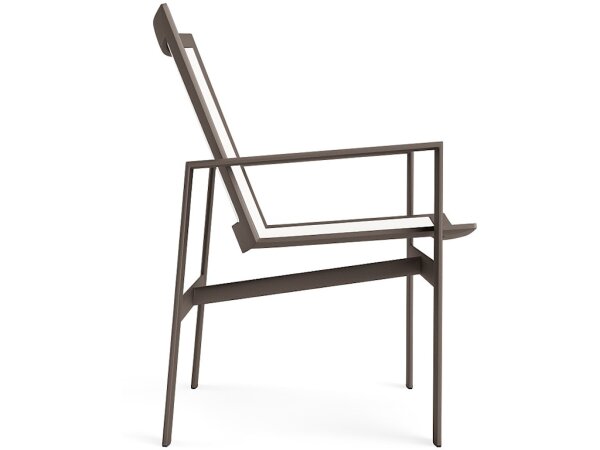 Framed Sling Dining Arm Chair - Image 3