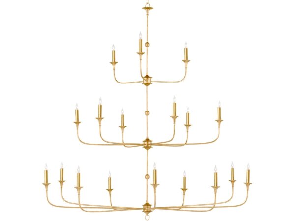 Nottaway Grande Gold Chandelier - Image 5