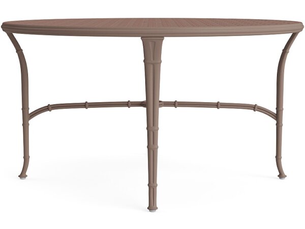 54" Round Cast Top Dining Umbrella Table - Image 2