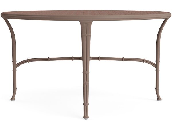 54" Round Cast Top Dining Umbrella Table - Image 3