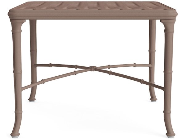 26" Square Cast Top Corner Table - Image 2