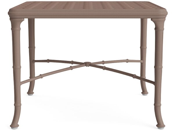 26" Square Cast Top Corner Table - Image 5