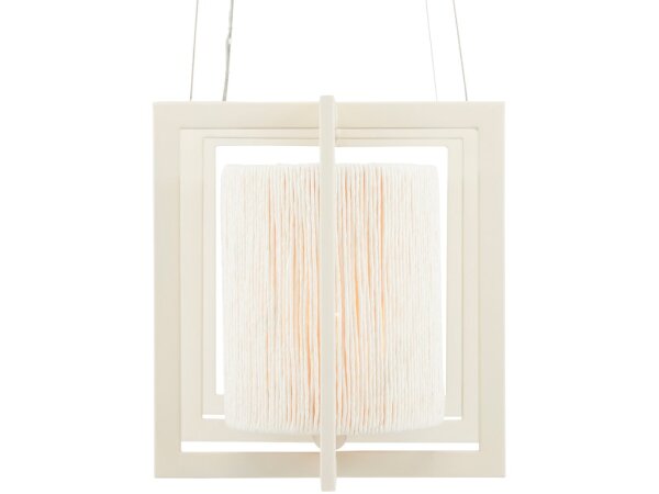 Monreale White Rectangular Chandelier - Image 4