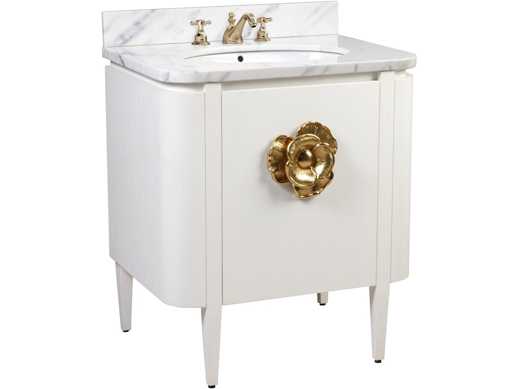 Briallen 30" White Vanity with Oval Undermount Sink