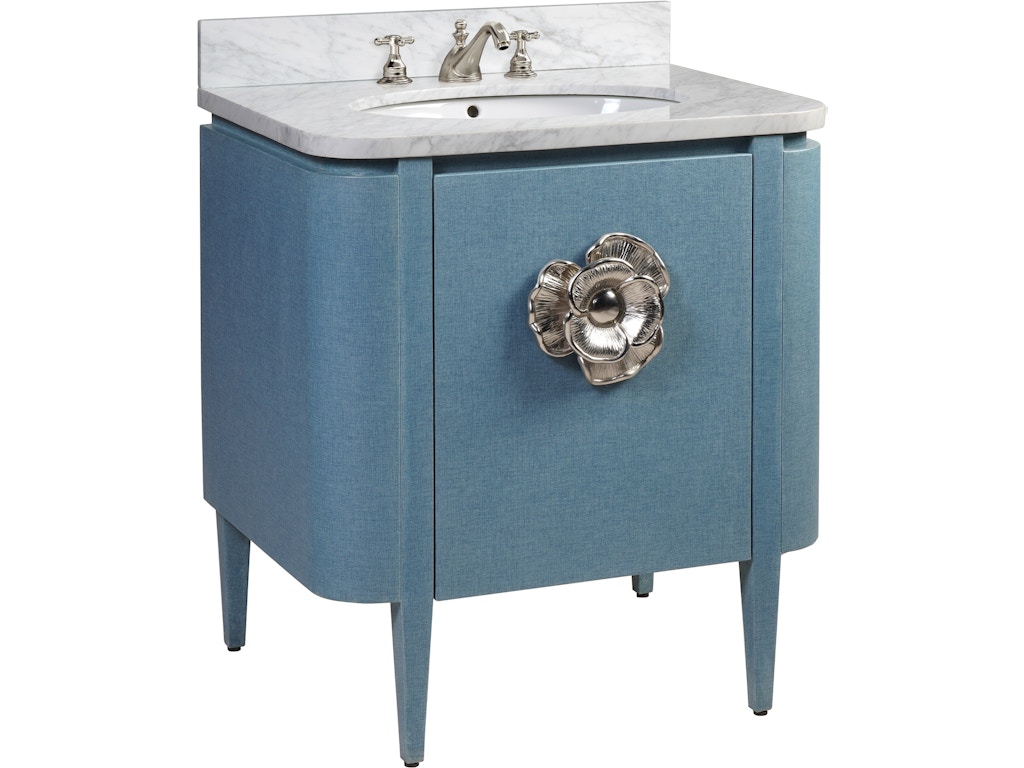 Briallen 30" Blue Vanity with Oval Undermount Sink