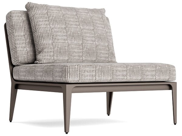 Center Armless Sectional