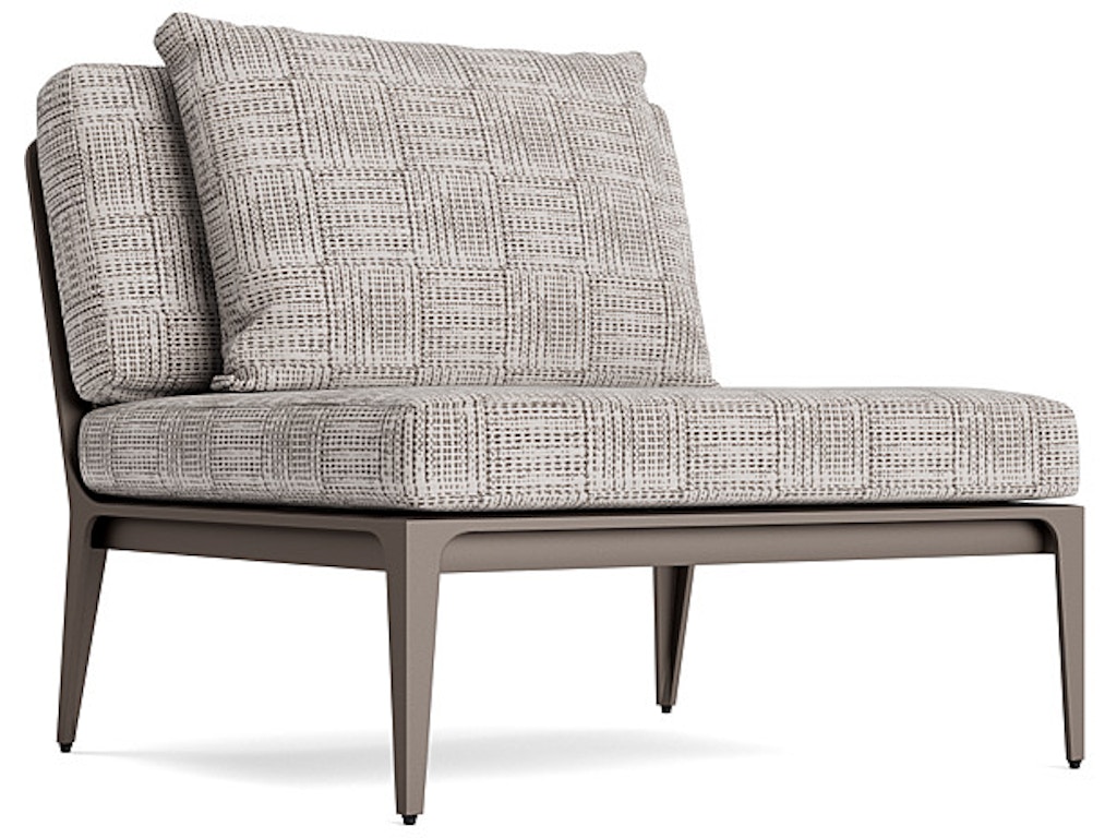 Center Armless Sectional