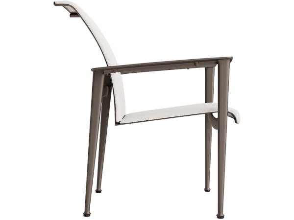 Sling Stacking Dining Arm Chair - Image 3