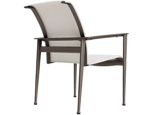 Sling Stacking Dining Arm Chair - Image 4