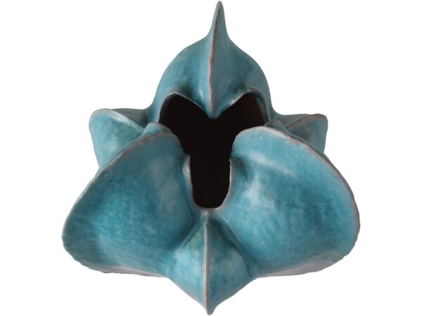 Free-Form Blue Vase - Image 4