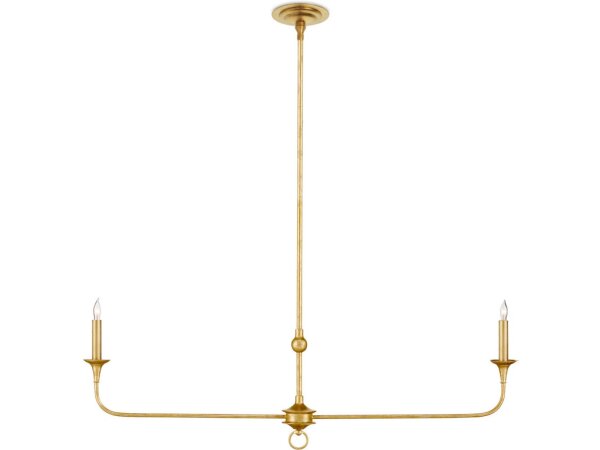 Nottaway Linear Gold Chandelier - Image 5
