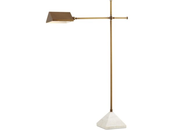 Repertoire Brass Floor Lamp - Image 4