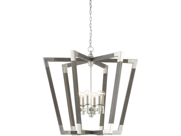 Bastian Large Gray Lantern - Image 3