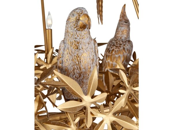 Aviary Gold Two-Tier Chandelier - Image 2