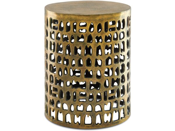 Alvar Gold Accent Table
