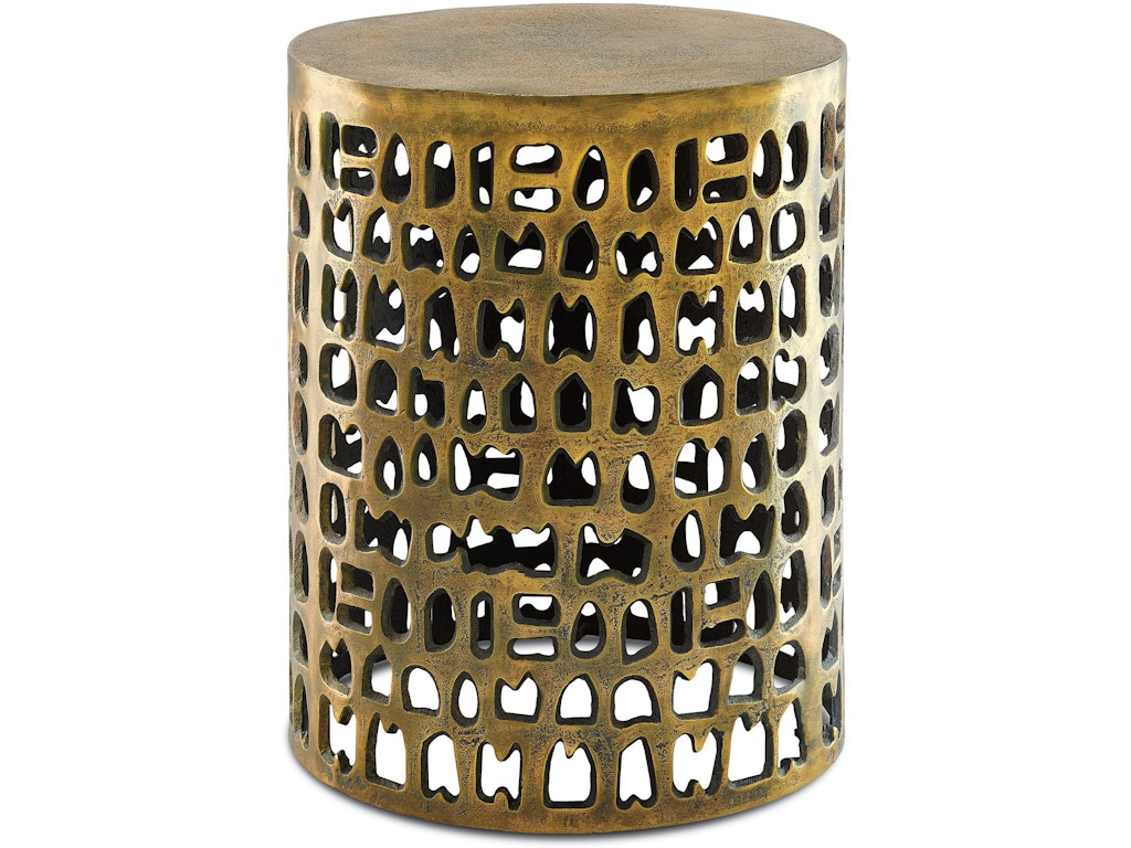 Alvar Gold Accent Table