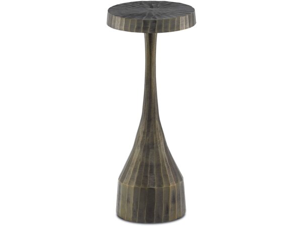 Luca Brass Drinks Table - Image 3