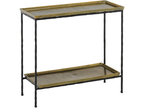 Boyles Brass Side Table