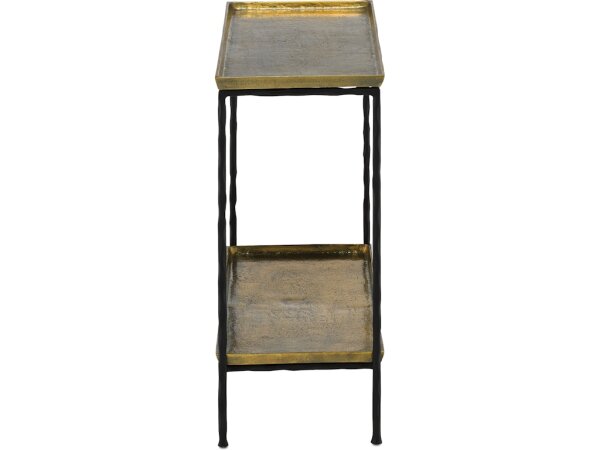 Boyles Brass Side Table - Image 3