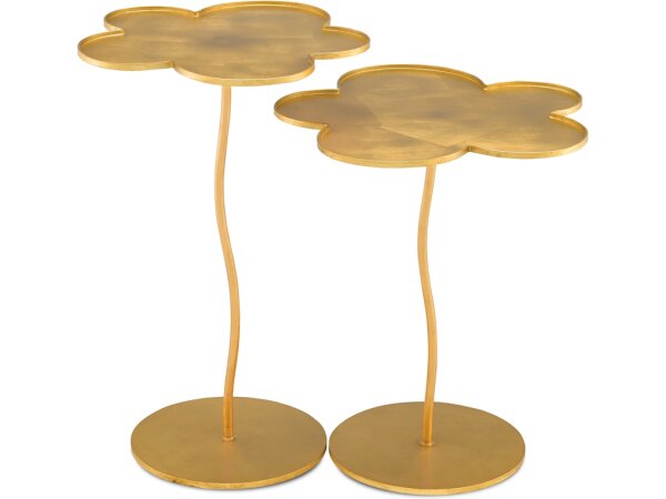 Fleur Large Gold Accent Table - Image 3