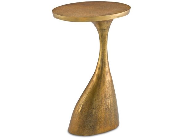 Ishaan Brass Accent Table