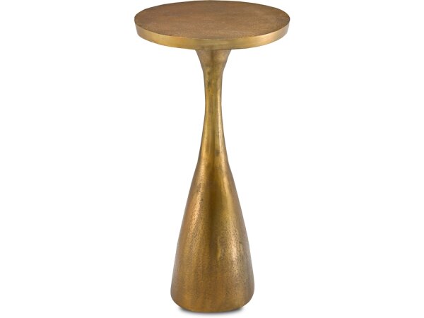 Ishaan Brass Accent Table - Image 2