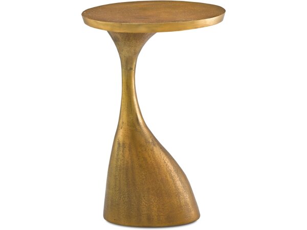 Ishaan Brass Accent Table - Image 3