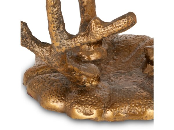 Coral Brass Accent Table - Image 4