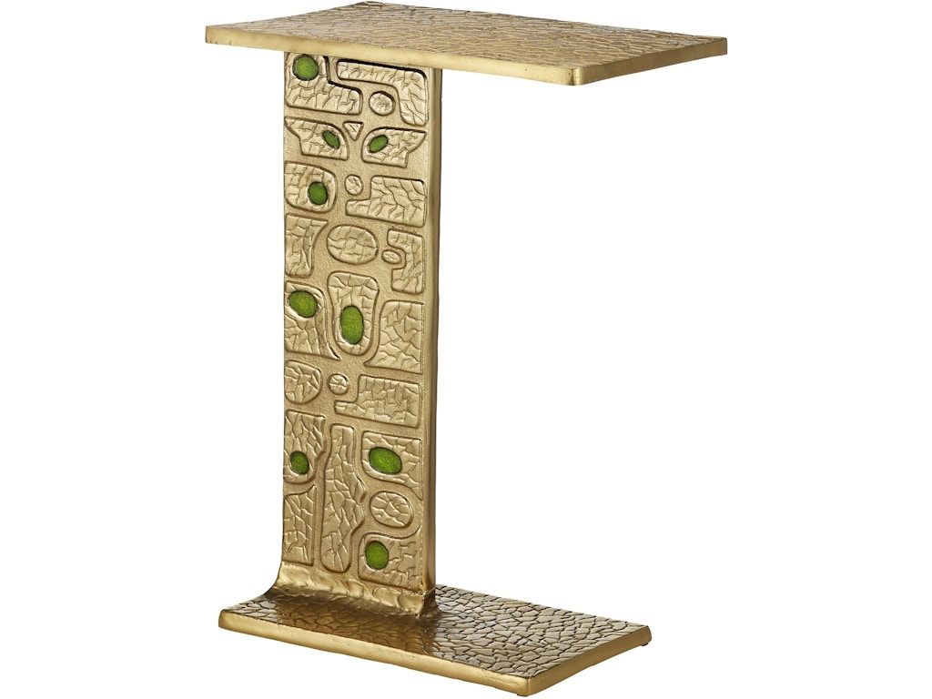 Beau Monde Gold and Green C Table