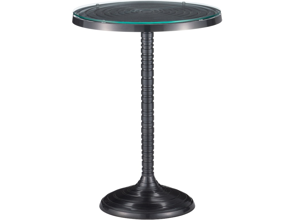 Erno Black Accent Table