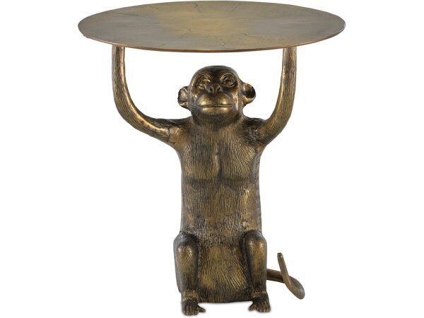 Abu Gold Accent Table