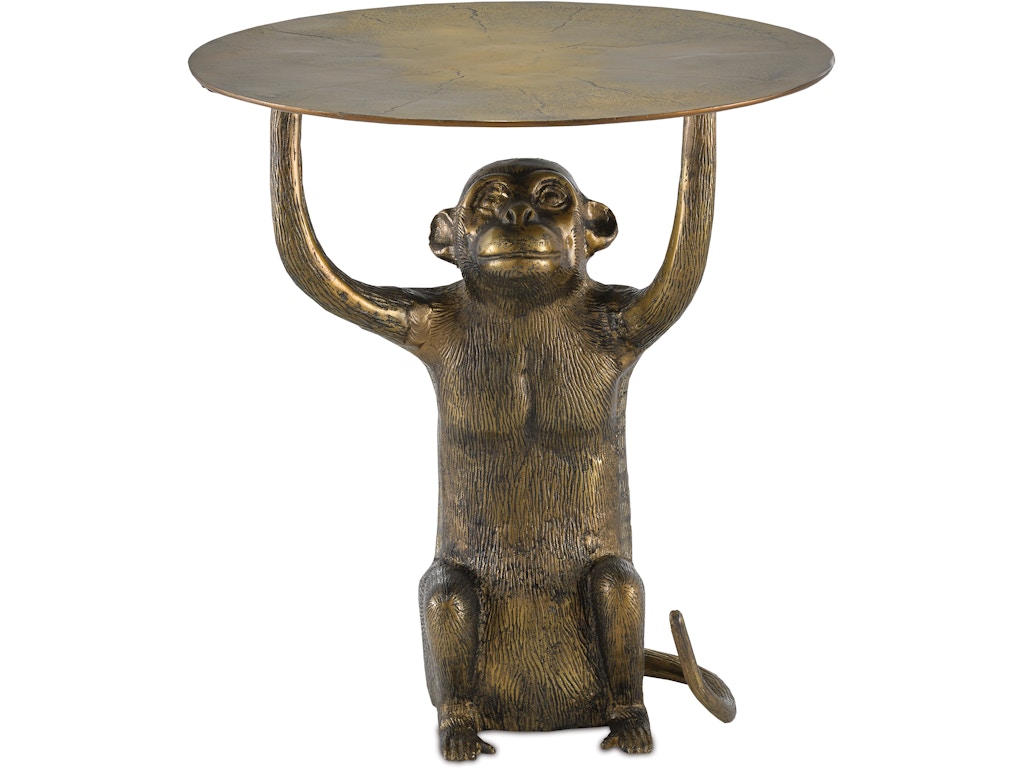 Abu Gold Accent Table