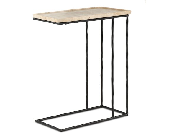 Boyles Travertine C Table