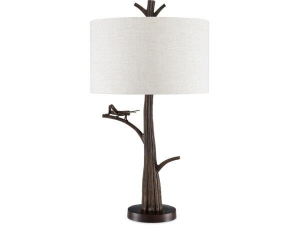 Grasshopper Bronze Table Lamp - Image 5