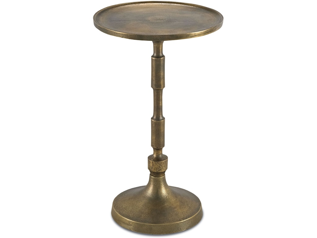 Pascal Brass Accent Table