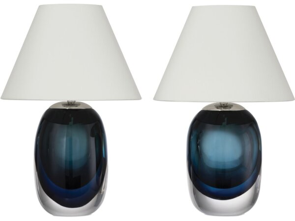 Danza Blue Cordless Table Lamp - Image 4