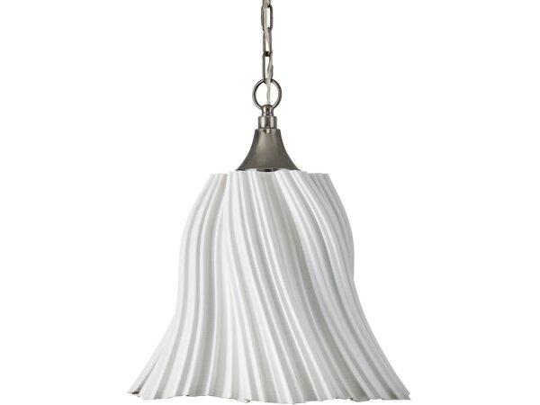 Twirl White Pendant - Image 4