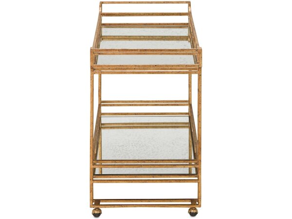 Odeon Gold Bar Cart - Image 3
