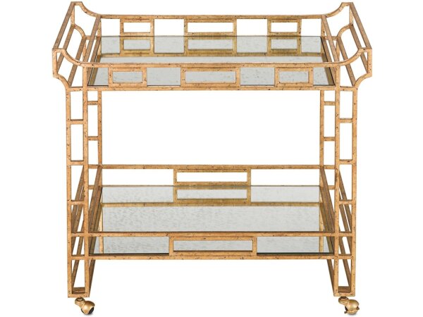 Odeon Gold Bar Cart - Image 4