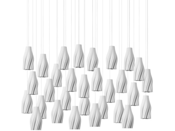 Posh 30-Light Linear Multi-Drop Pendant - Image 4