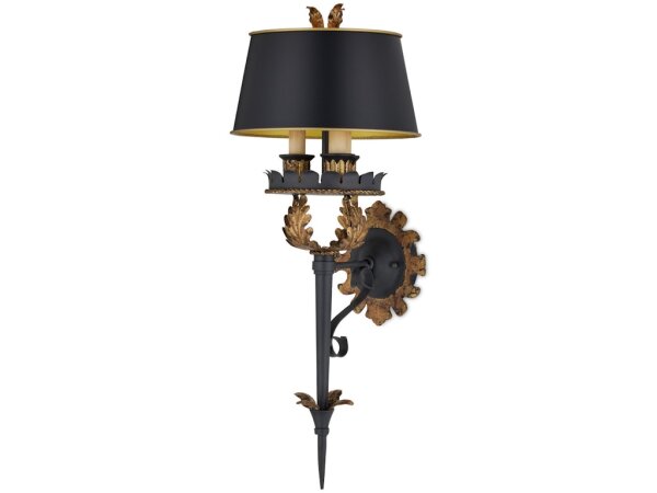 The Duke Gold Wall Sconce - Image 4