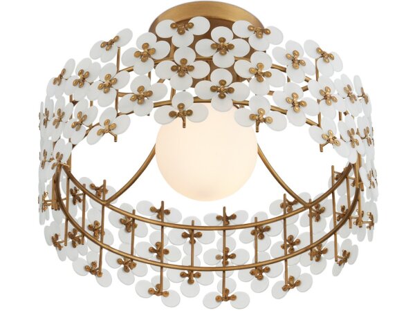 Spring Flower Semi-Flush Mount - Image 3