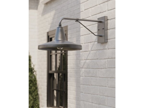 Mariner Silver Outdoor Wall Sconce - Image 4