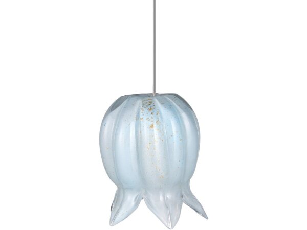 Polpo Blue 7-Light Round Multi-Drop Pendant - Image 3