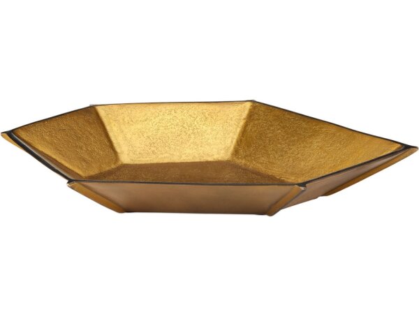 Merola Antique Brass Bowl - Image 3