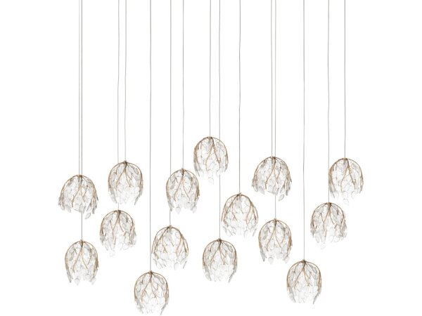 Banyan 15-Light Linear Multi-Drop Pendant - Image 4