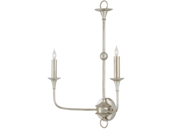 Nottaway Champagne Double-Light Wall Sconce - Image 4