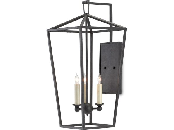 Denison Black Wall Sconce - Image 3
